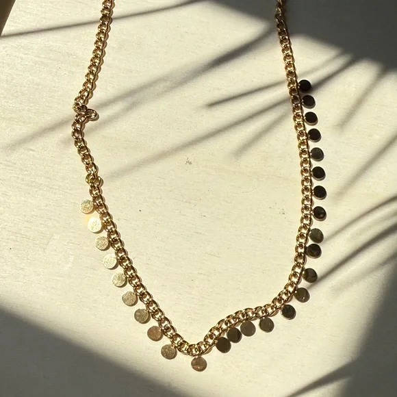 Round Tassel Pendant Necklace Waterproof 

Stainless Steel - Picture 4 of 4